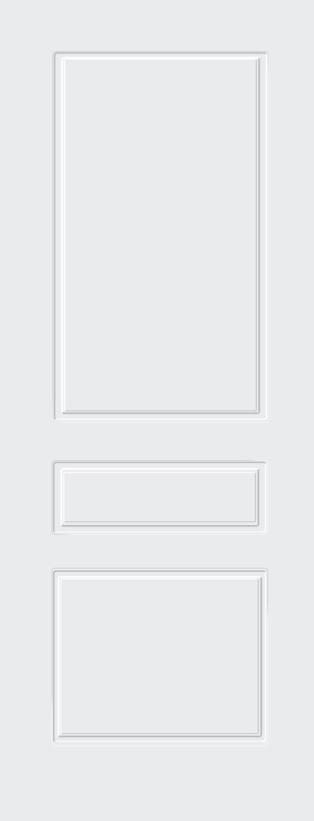 Laminate White 3 Panel