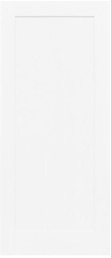 Laminate White Shaker 1 Panel