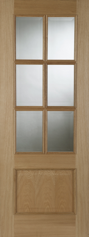 Oak Iris 6 Light