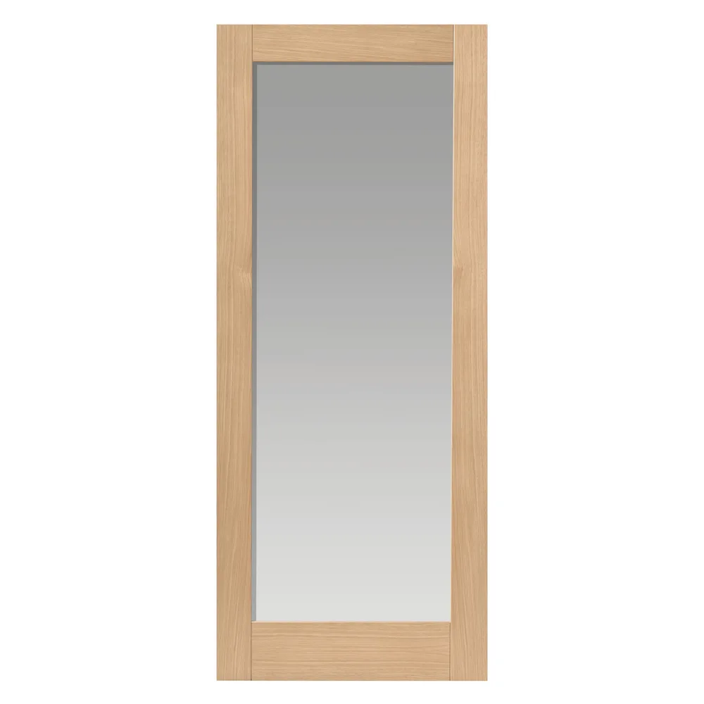 Fuji Oak Clear Glass Unfinished