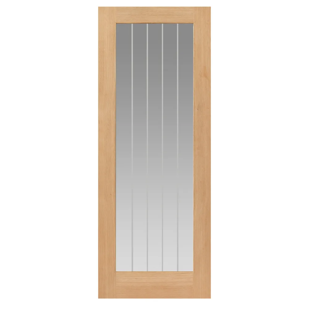 Oak Thames 1L Clr Etched Gls