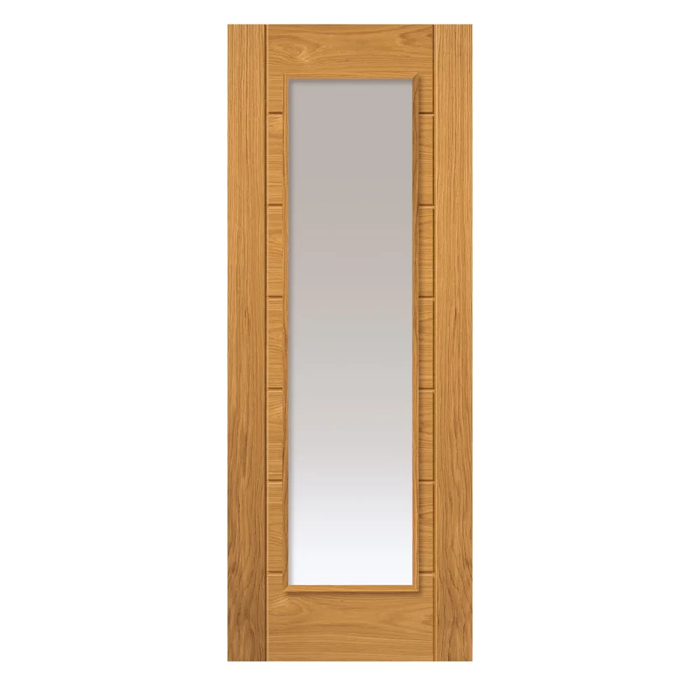 Oak Palomino Clear Glass