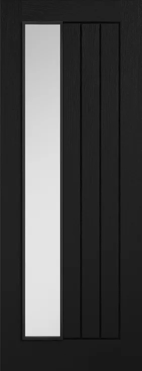 Mexicano Offset Clear Black Oak