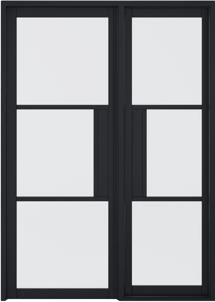 Tribeca Black Glazed With Lock Block