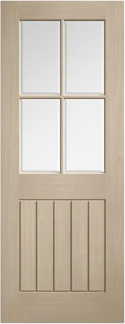 Blonde Oak Pre-finished Mexicano 4 Light Glazed
