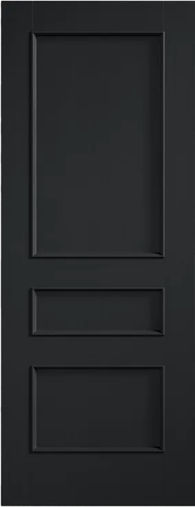 Black Toledo 3 Panel Pre-finished