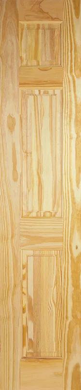 3 Panel Clear Pine