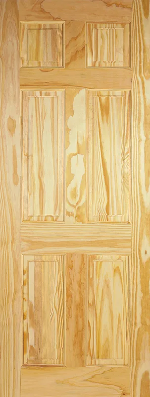 6 Panel Clear Pine