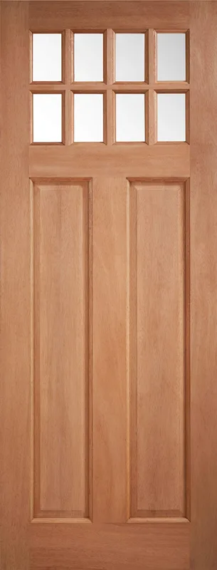 M&T Chigwell Hardwood With Dg Clear Glass External