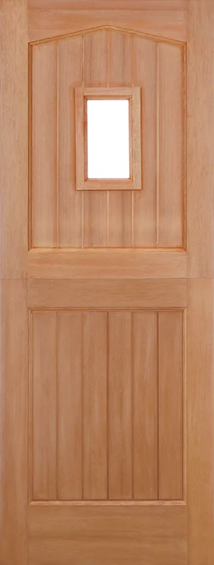 M&T Hardwood Stable 1 Light Clear Glass Dg