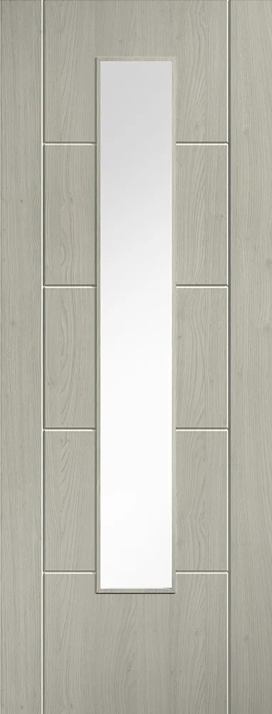 Laminate Light Grey Glazed Ladder