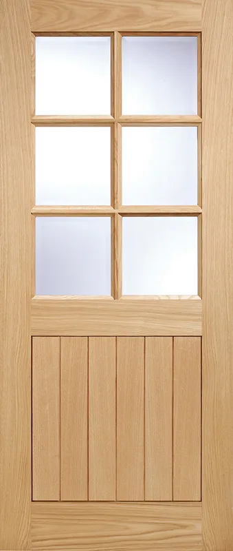 Oak 6 Light Cottage Style External