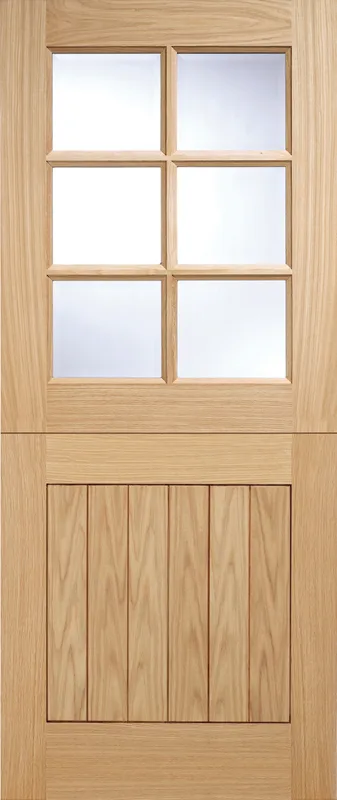 Oak 6 Light Stable Cottage Style Ext