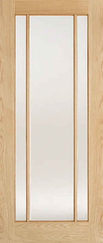 Oak Lincoln 3 Light Glazed Pre-finished