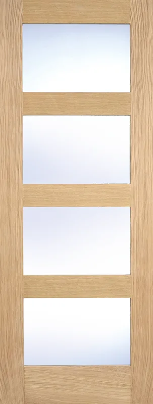 Oak Shaker 4L Clear Glz Pre-finished