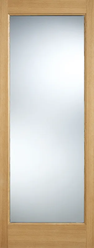Oak Pattern 10 With Clear Glass