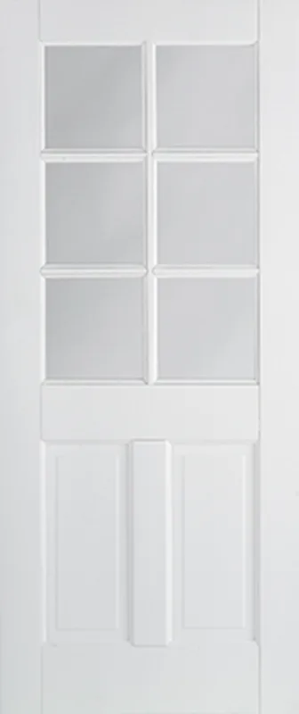 White Canterbury 2P 6L Glazed