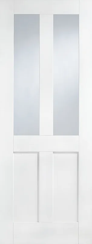 London 2P/2L White Primed Glazed